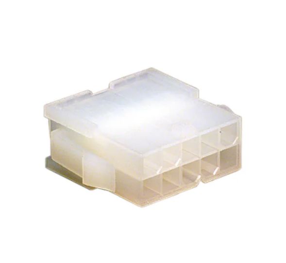 Molex, Mini-Fit Male Crimp Connector Housing, 4mm Pitch, 10 Way, 2 Row