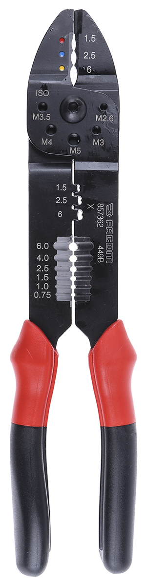 Facom Hand Crimp Tool for Insulated Terminals