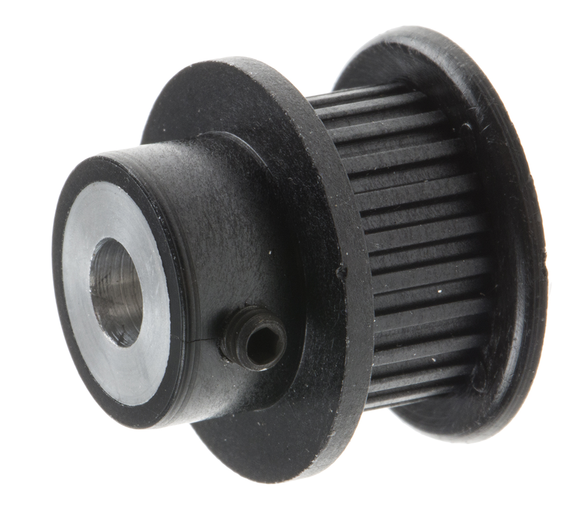 RS PRO Timing Belt Pulley, Aluminium, Glass Filled PC 6mm Belt Width x 2mm Pitch, 24 Tooth