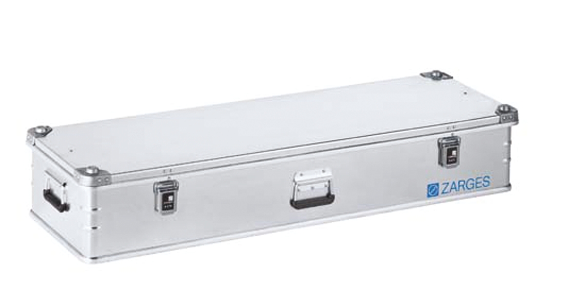 Zarges K 470 Waterproof Metal Equipment case, 1400 x 450 x 250mm