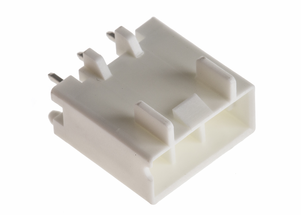 Hirose DF33C Series Straight Through Hole PCB Header, 3 Contact(s), 3.3 mm Pitch, 1 Row, Shrouded