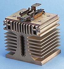 Celduc Chassis, DIN Rail Relay Heatsink for Use with SC Series, SG Series, SGT Series, SO Series, SVT Series SSR