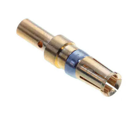 FCT from Molex, 172704 Series, Female Crimp D-Sub Connector Power Contact, Gold Power, 14 → 12 AWG