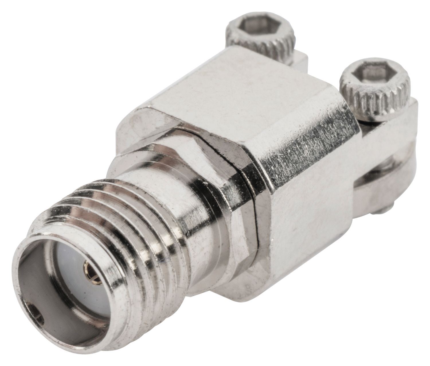 Huber+Suhner 92_SMA Series, Jack Thread Mount SMA Connector, PCB Termination, Straight Body