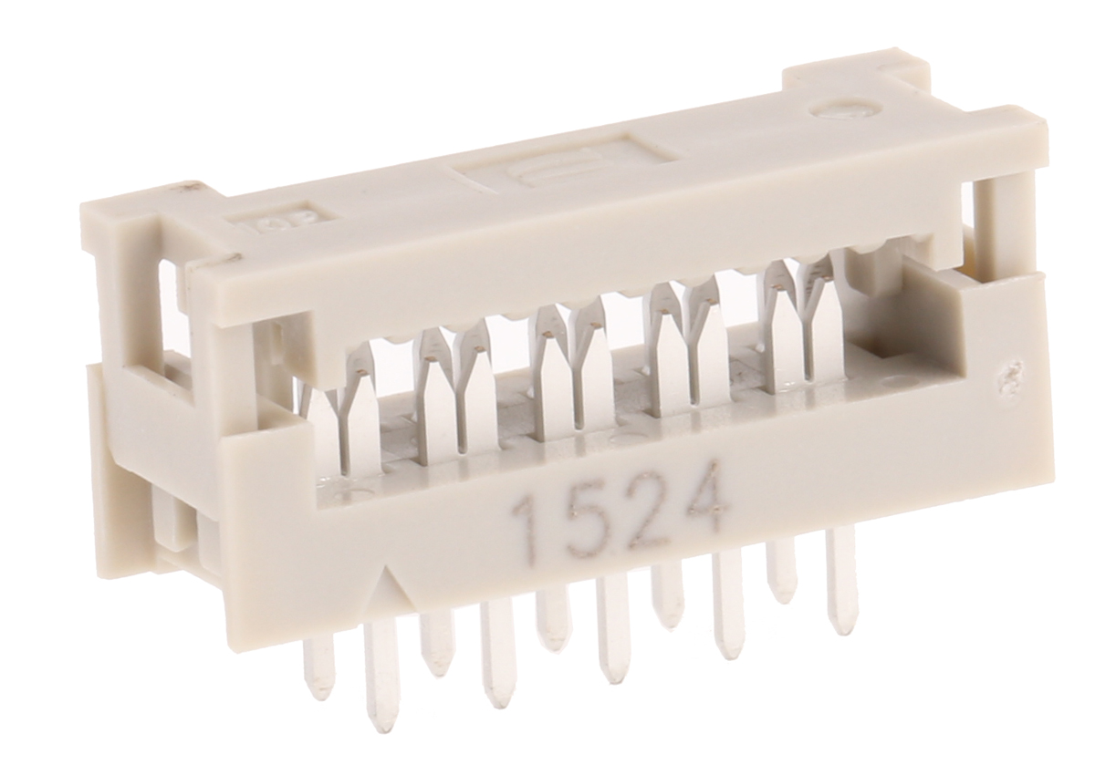 HARTING 10-Way IDC Connector Plug for  Through Hole Mount, 2-Row