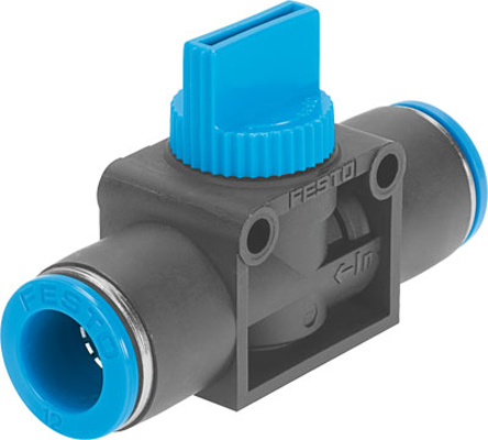 Festo HE Series Pneumatic Manual Control Valve, 153478