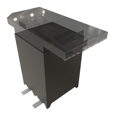 Samtec SSM Series Vertical Surface Mount PCB Socket, 4-Contact, 2-Row, 2.54mm Pitch, SMT Termination
