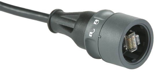 Bulgin Buccaneer Series Male RJ45 Connector, Cable Mount, Cat5e, S-FTP Shield Straight 8P8C -Way