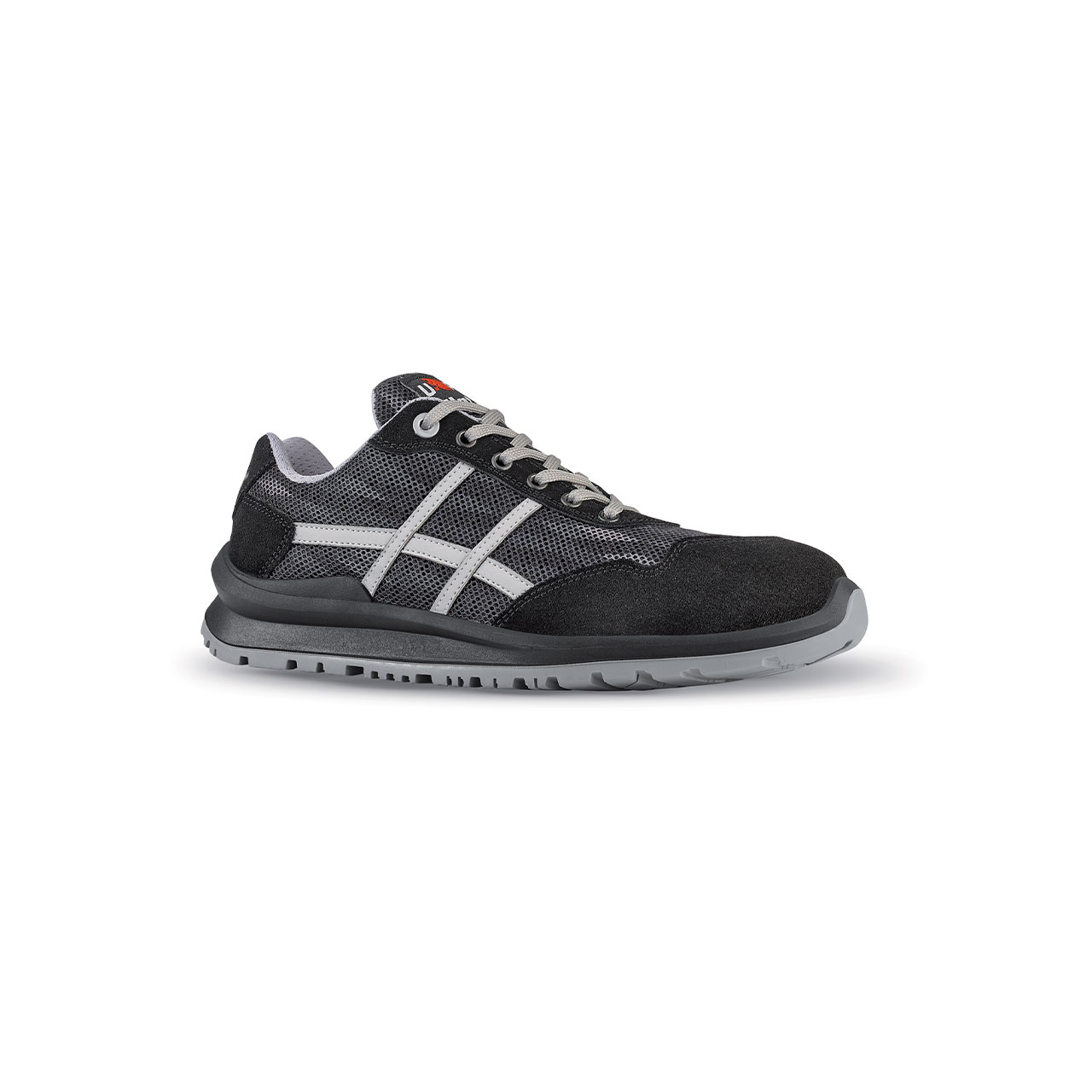 UPower FANGIO Men's Black Aluminium Toe Capped Safety Shoes, UK 11, EU 46