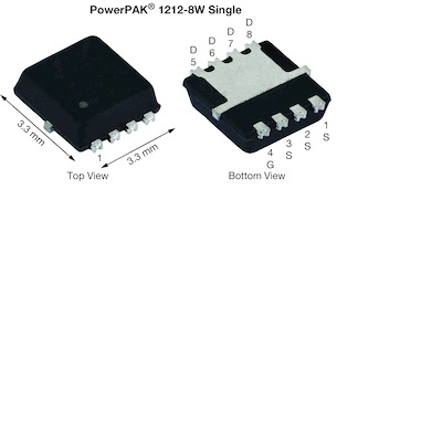 Vishay P-Channel 60-V Type P-Channel MOSFET, 11.5 A, 60 V, 8-Pin PowerPAK 1212