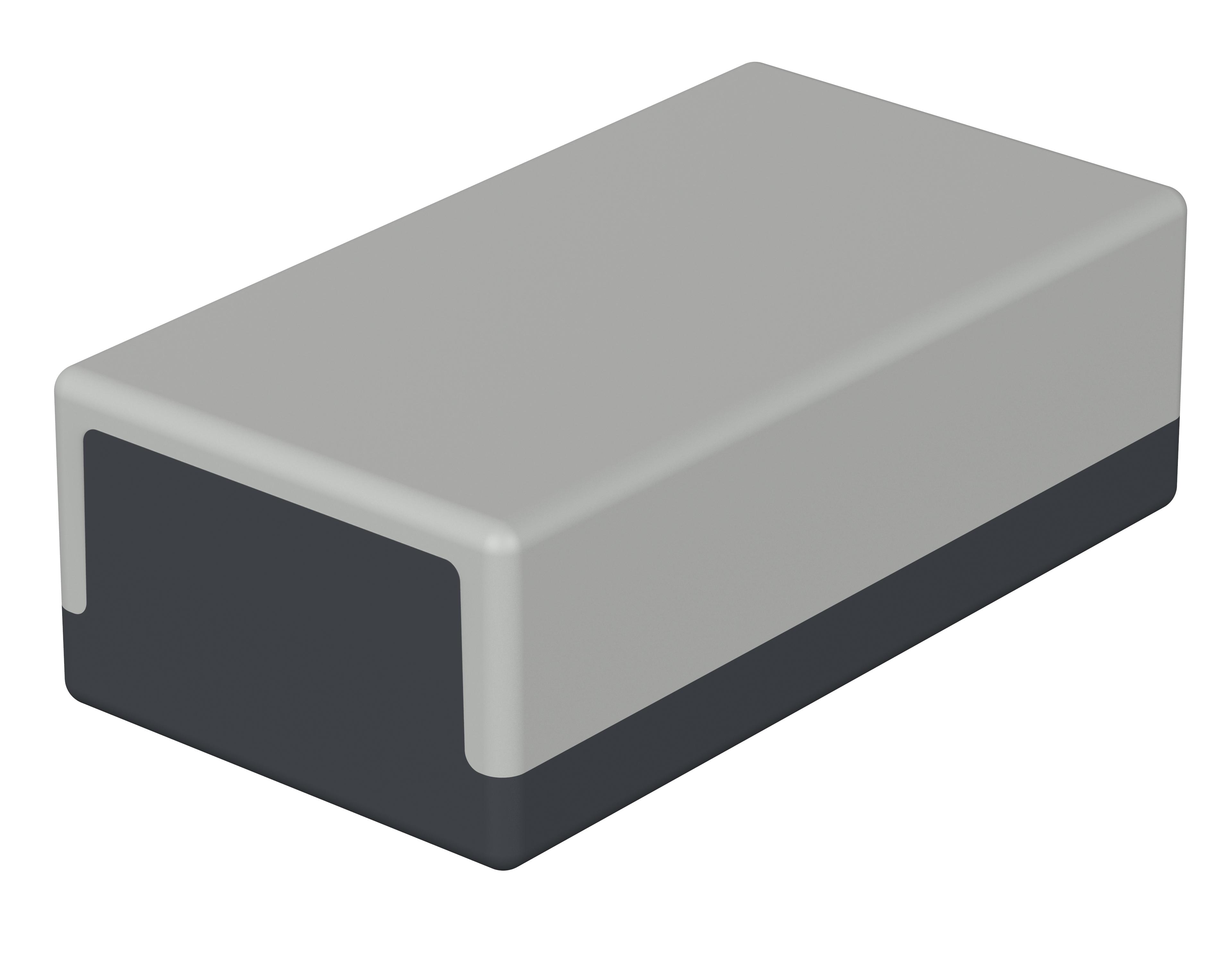 Bopla Element / Universal Series Graphite Grey, Light Grey Polystyrene General Purpose Enclosure, IP40, Light Grey /