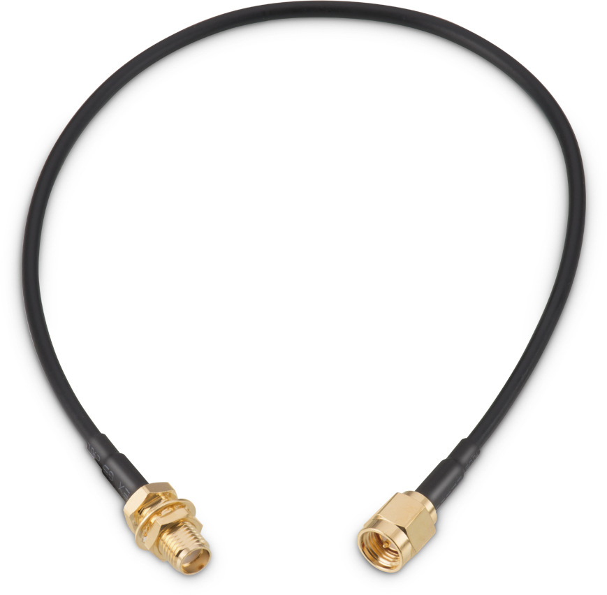 Wurth Elektronik WR-CXASY Series, 304.8 mm, RG174 Coaxial, Terminated 50 Ω