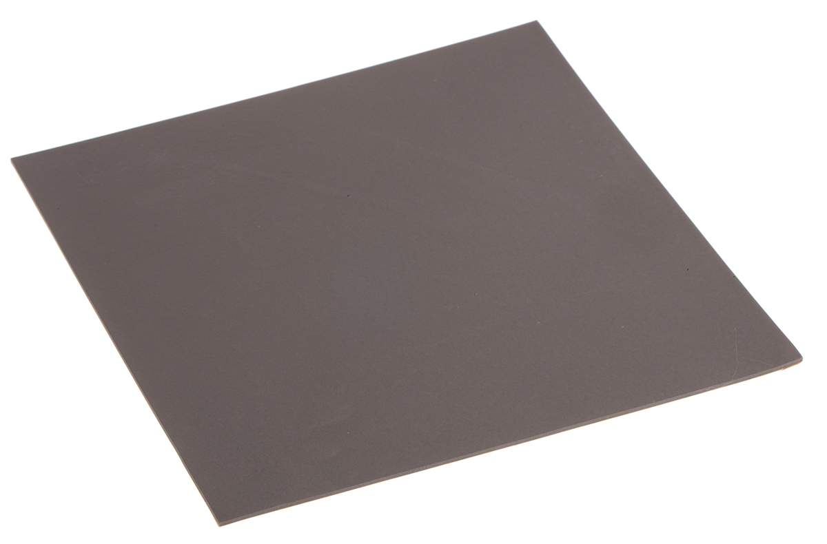RS PRO Self-Adhesive Thermal Interface Sheet, 1mm Thick, 4W/m·K, 150 x 150mm