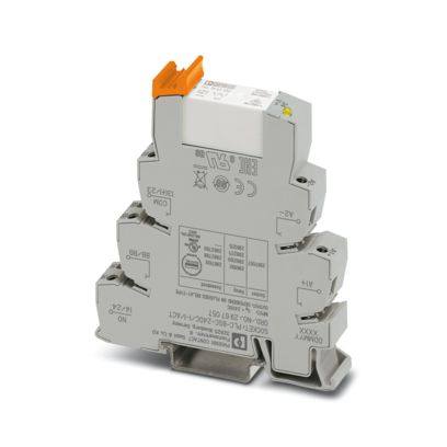 Phoenix Contact Relay Module, DIN Rail Mount, 24V dc Coil, DPST
