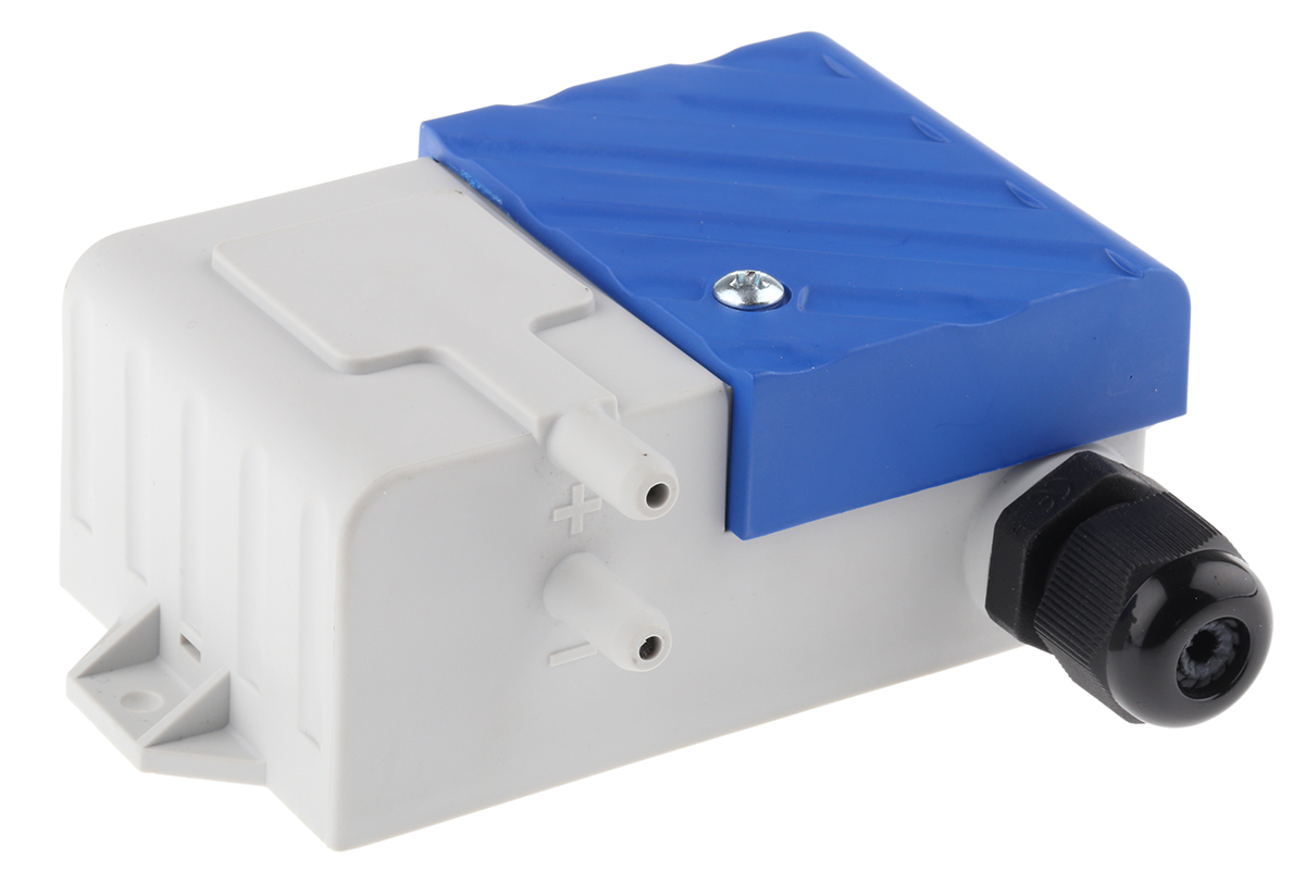 Gems Sensors Pressure Sensor, -250Pa Min, 250Pa Max, Analogue Output, Differential Reading