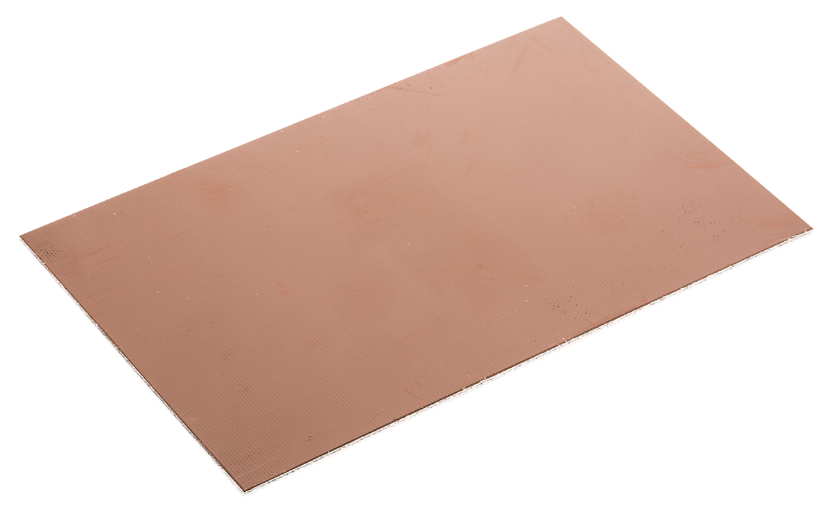 AE16, Double-Sided Copper Clad Board FR4 With 35μm Copper Thick, 100 x 160 x 1.6mm