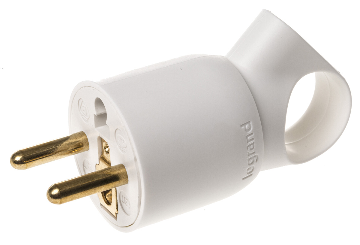 Legrand French Mains Connector, 16A White, Cable Mount Polymer, 250 V