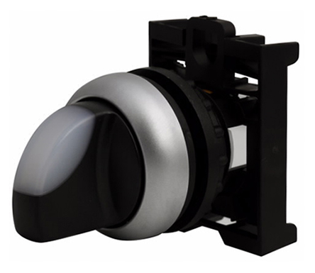 Eaton RMQ Titan Series 3 Position Selector Switch Head, 22mm Cutout, White Handle