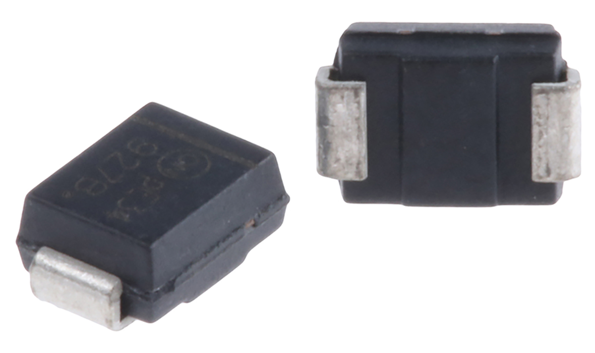 onsemi, 12V Zener Diode 5% 550 mW SMT 2-Pin SMB