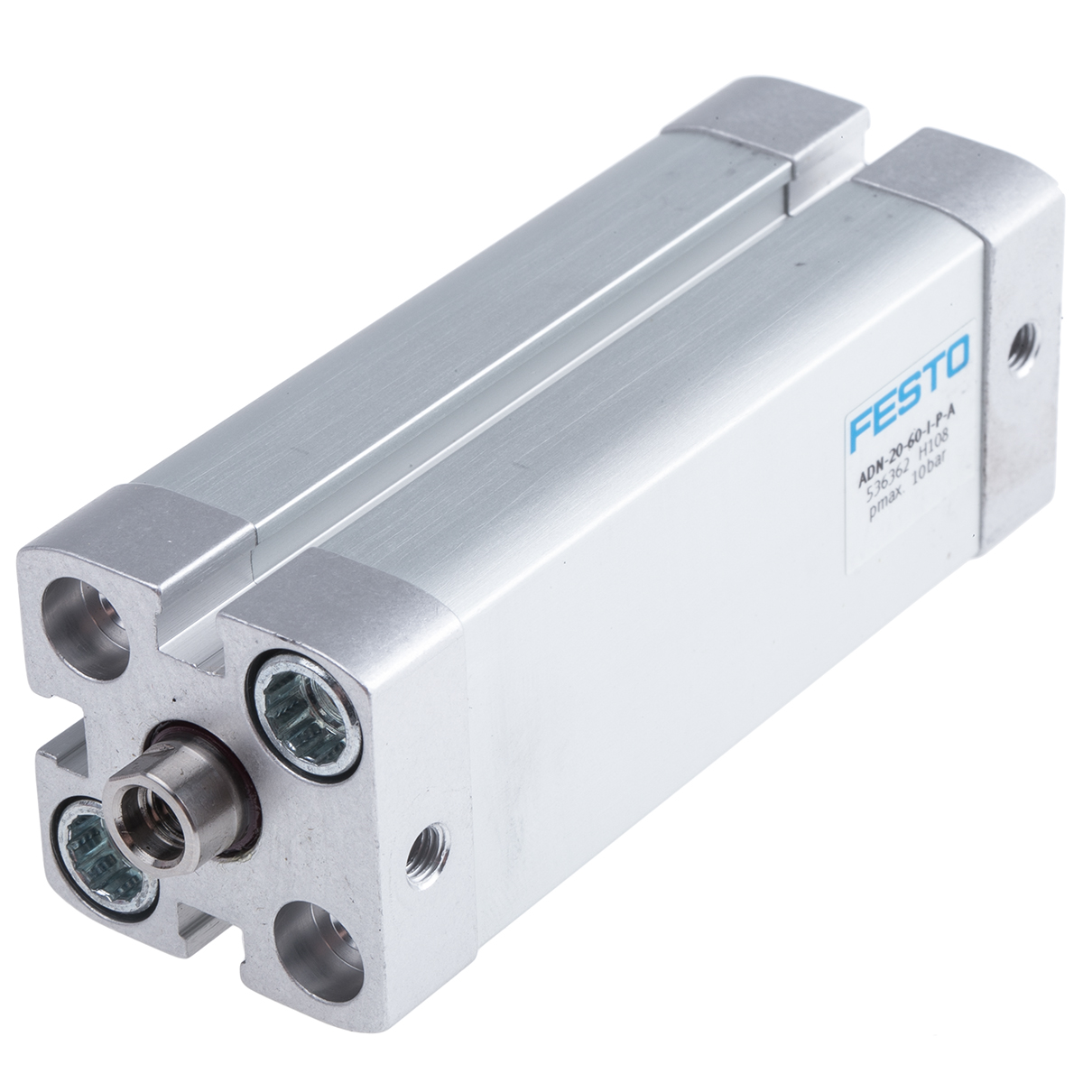 Festo Pneumatic Cylinder - 536362 20 mm Bore, 60 mm ADN Series, Double Acting Acting