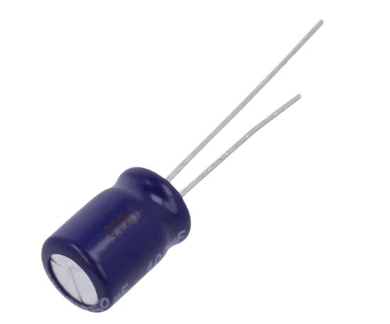 Panasonic 100μF Aluminium Electrolytic Capacitor 50V dc, Radial, Through Hole - ECA1HM101B