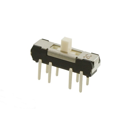 Nidec Components Through Hole Slide Switch DPDT DP 200 mA Slide