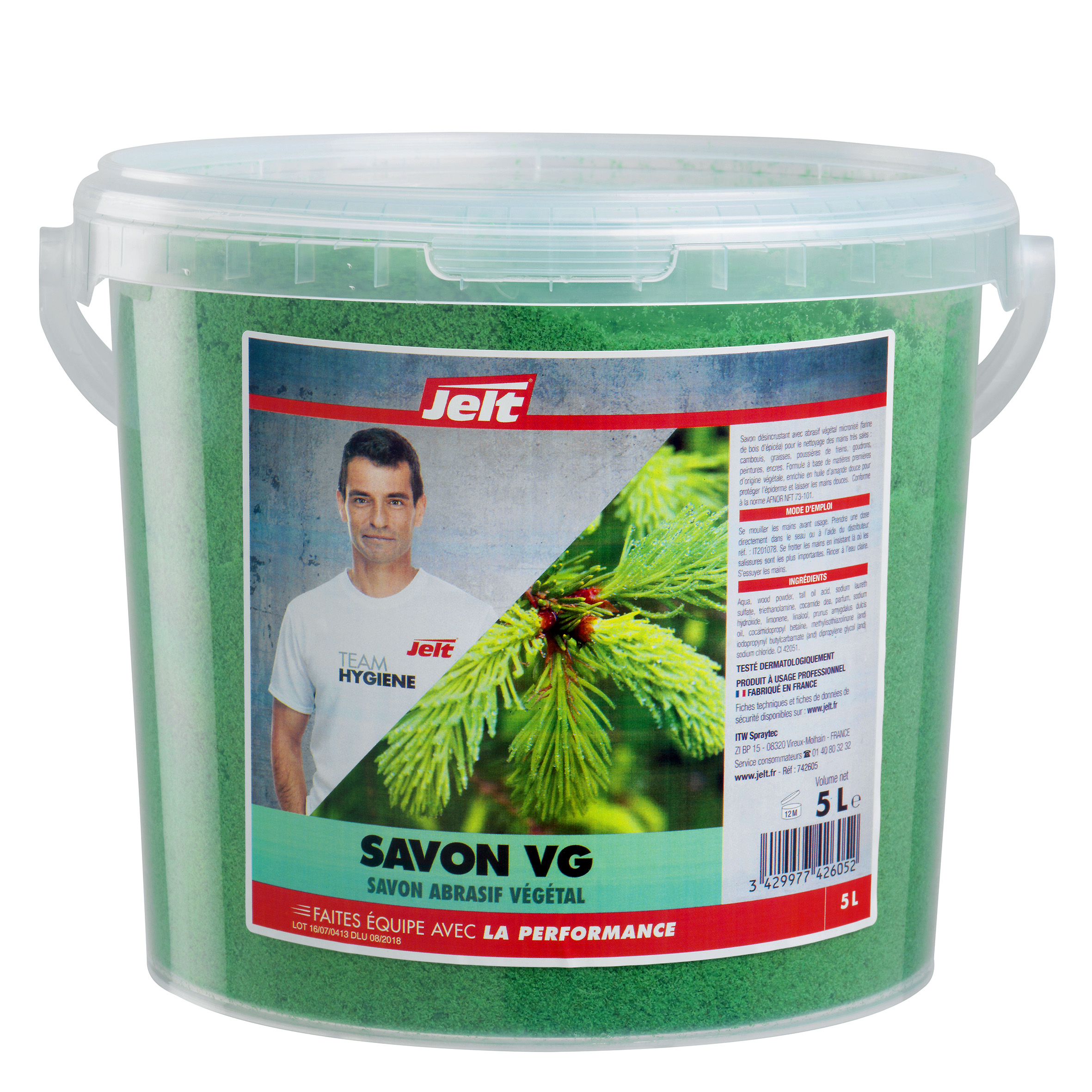 Jelt Savon VG Hand Cleaner & Soap - 5 L Bucket