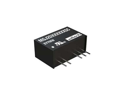 Murata Power Solutions MGJ2 DC-DC Converter, -5V dc/ 40mA Output, 13.5 → 16.5 V dc Input, 2W, Through Hole,