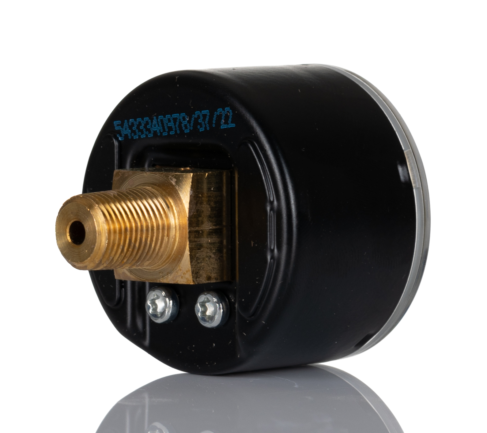 SMC Threaded, One-Touch Fitting Pressure Gauge 50 mm 4 bar