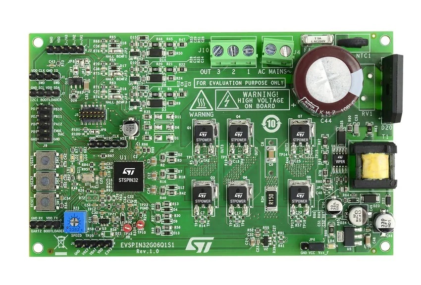 STMicroelectronics 3-Phase Complete Inverter with STSPIN32G0601 Controller 3-Phase Inverter for STSPIN32G0601Q for PMSMs