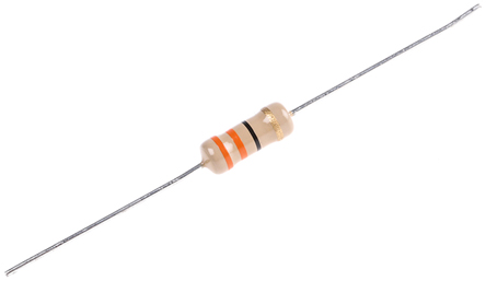 TE Connectivity 33Ω Carbon Film Resistor 1W ±5% CFR100J33R