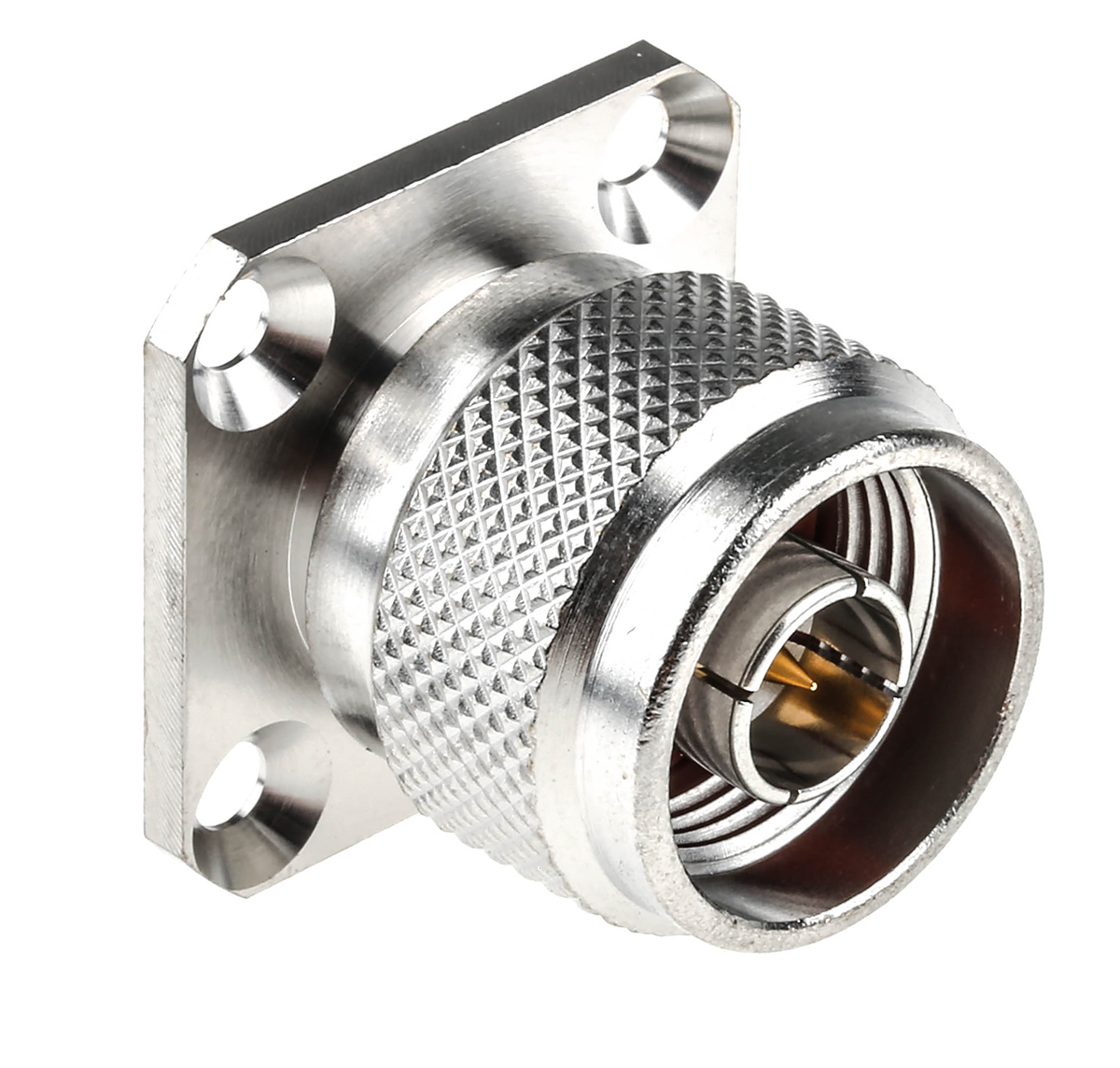 Radiall, Plug Panel Mount N Connector, 50Ω, Solder Termination, Straight Body