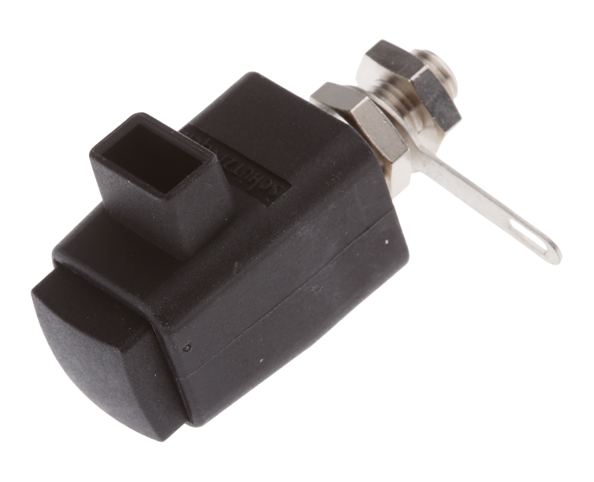 Schutzinger Black Terminal Post, 300V, 16A