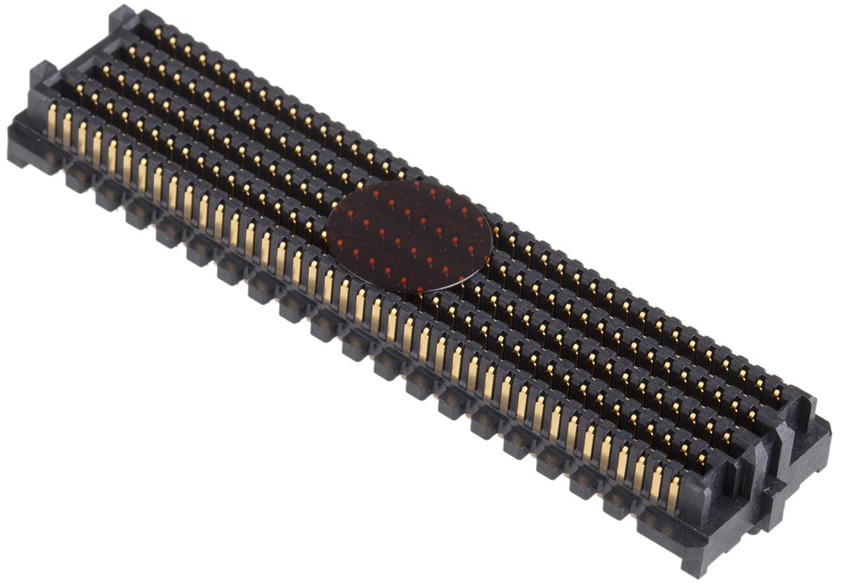 Samtec ASP Series Straight Surface Mount PCB Socket, 400-Contact, 10-Row, 1.27mm Pitch, Solder Termination