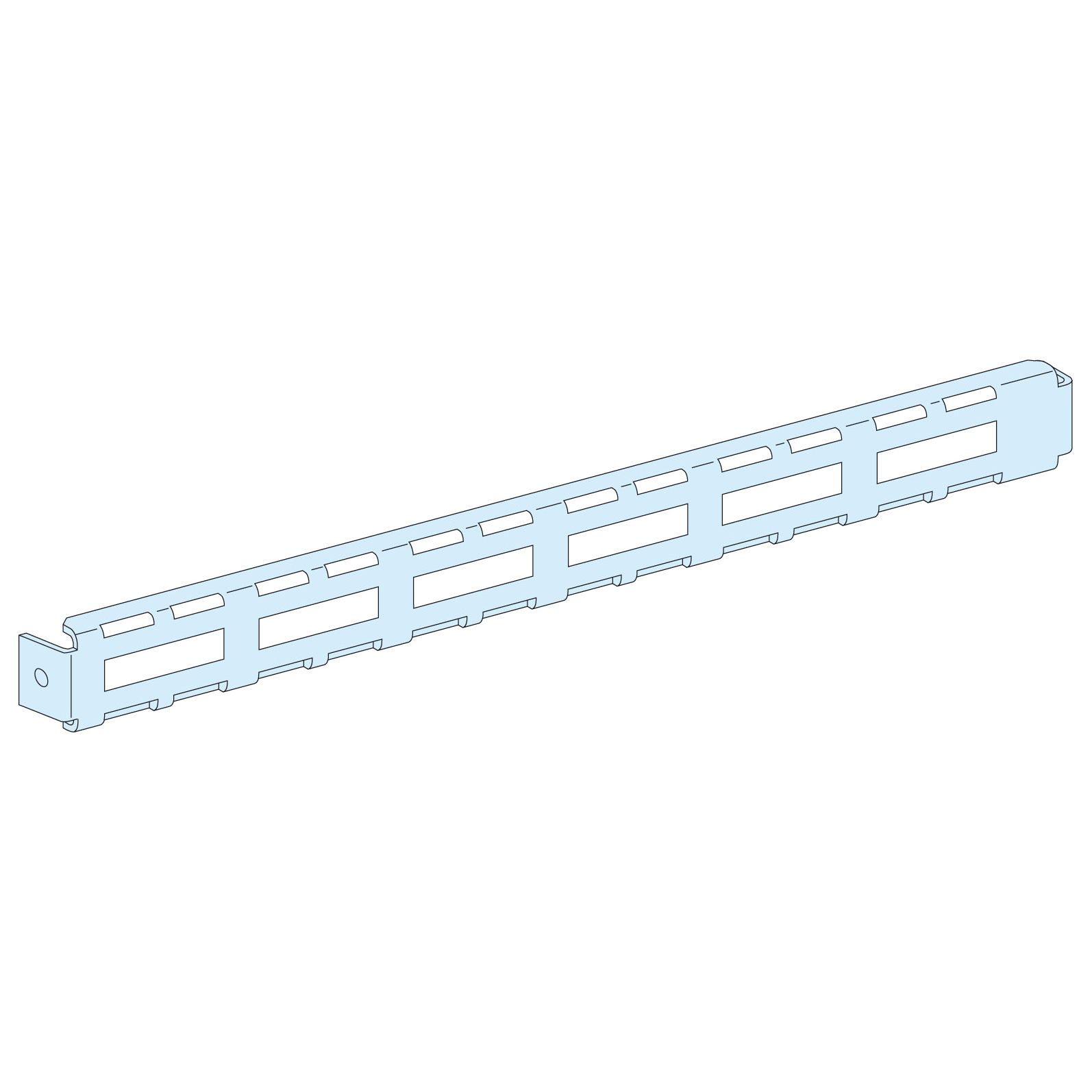 Schneider Electric PrismaSeT P Series Metal Cable Support for Use with PrismaSeT PrismaSeT G Enclosure, 400 x 400mm