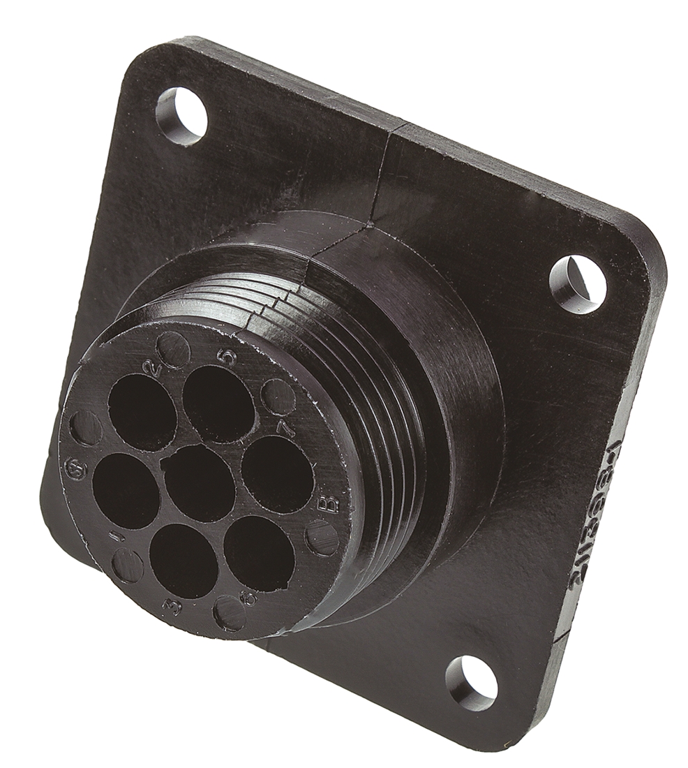 TE Connectivity Circular Connector, 7 Contacts, Panel, Standard Connector, Socket, Female, CPC Series