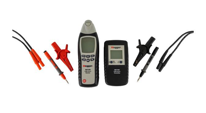 Megger MCT105 Cable Tracer Kit, Cable Detection Depth 2.5m CAT III 300V, Maximum Safe Working Voltage 400V