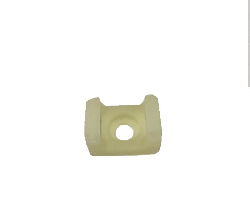RS PRO Natural Cable Tie Mount 16 mm x 23mm, 9mm Max. Cable Tie Width