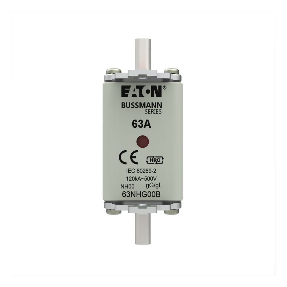 Eaton 63A NH Fuse, NH00, 500V