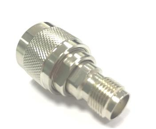 RS PRO Straight 50Ω Coaxial Adapter Type N Plug to TNC Socket 11GHz