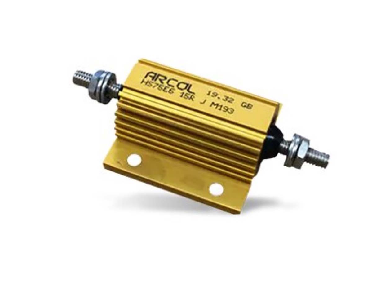 Arcol, 1.5Ω 100W Wire Wound Chassis Mount Resistor HS100E6 1R5 F M193 ±1%