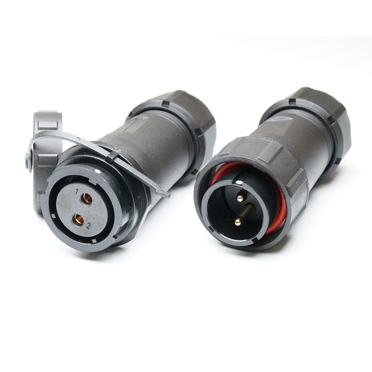 RS PRO Circular Connector, 2 Contacts, In-Line Cable Mount, SY21 Connector, Plug, Socket, Male/Female, IP68, SY21 Series