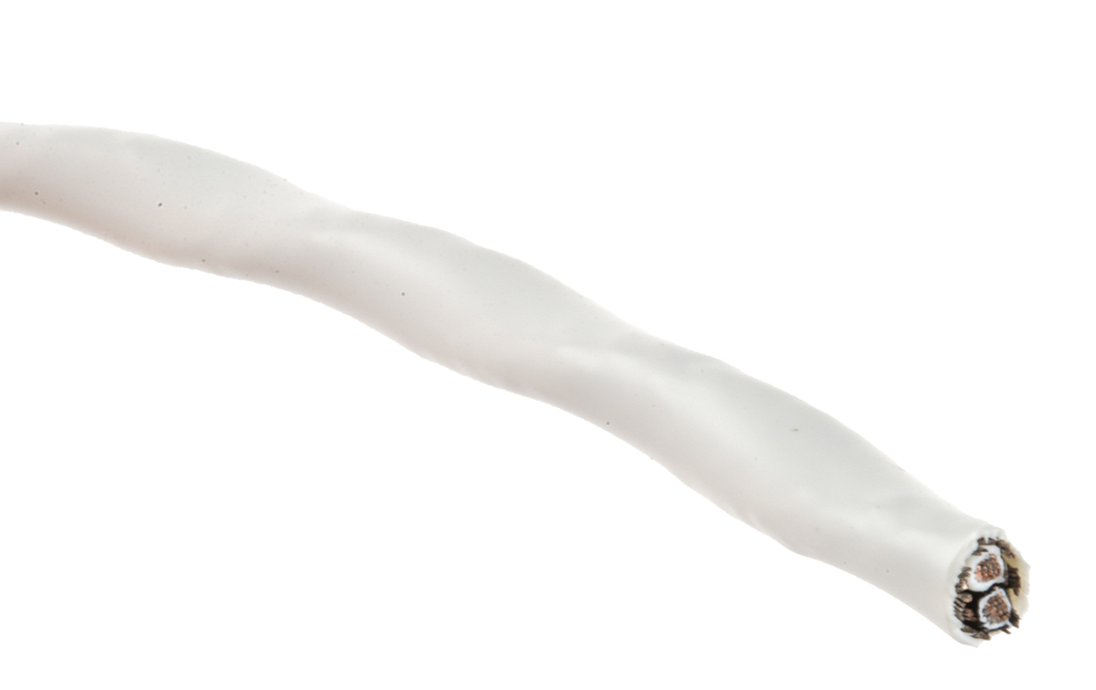 TE Connectivity SPEC44 Series Data Cable, 1 Pairs, 2 Cores, 0.6 mm², Screened, 20 AWG, 100m, Screened Shield, Type 44