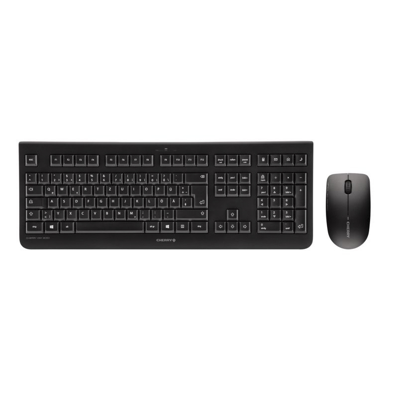 Cherry CHERRY DW 300 Wireless Keyboard, QWERTY (UK), Black
