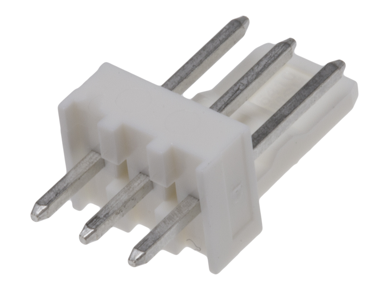Molex KK 254 Series Straight Through Hole Pin Header, 3 Contact(s), 2.54 mm Pitch, 1 Row, Unshrouded