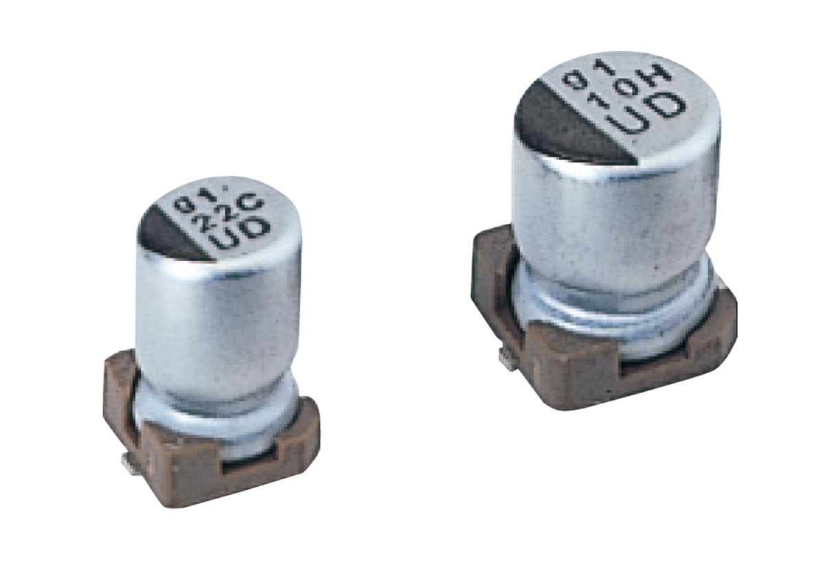 Nichicon 10μF Aluminium Electrolytic Capacitor 50V dc, Surface Mount - UUD1H100MCL1GS