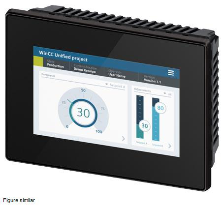 Siemens SIMATIC Series MTP700 Unified Comfort HMI Panel - 7 in, TFT Display, 800 x 480