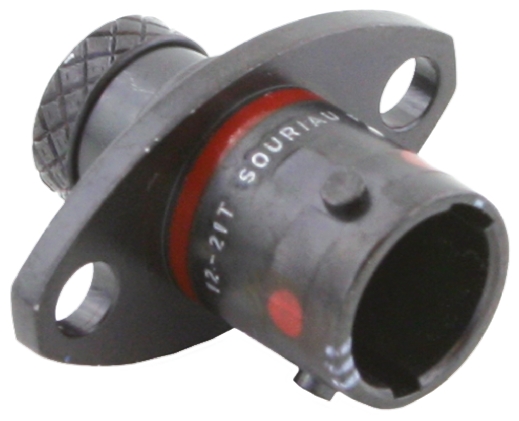 Souriau Sunbank by Eaton Circular Connector, 3 Contacts, Panel, Standard Connector, Socket, Male, IP67, 8STA Series