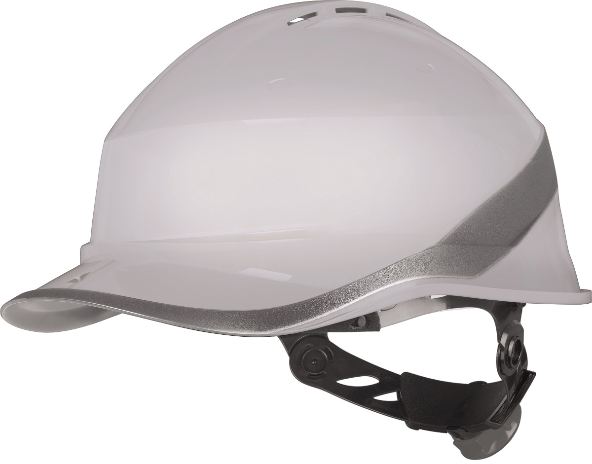 Delta Plus DIAMOND VI WIND White Hard Hat, Ventilated