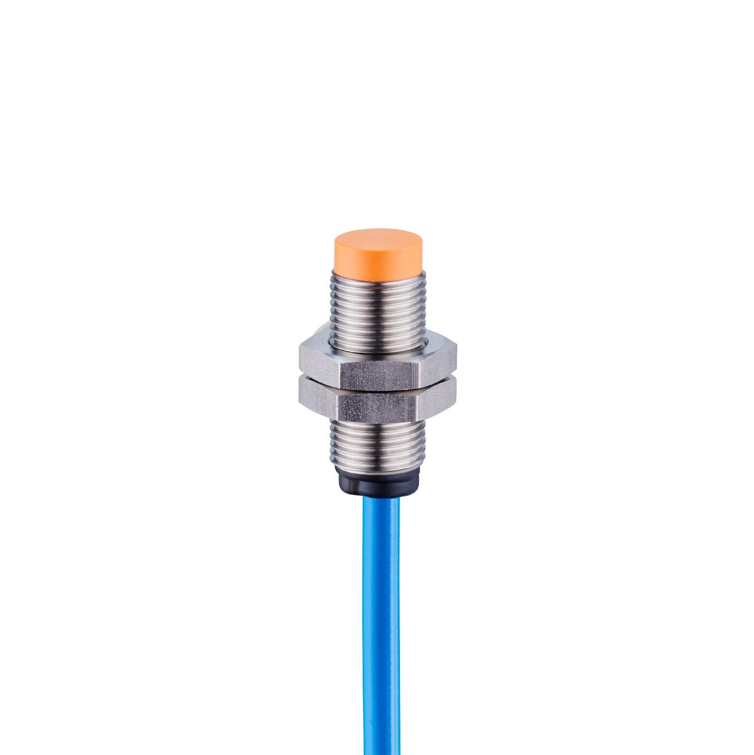 ifm electronic Inductive Threaded Barrel Proximity Sensor, M12, 4 mm Detection, NAMUR NC, 7.5 → 30 V dc